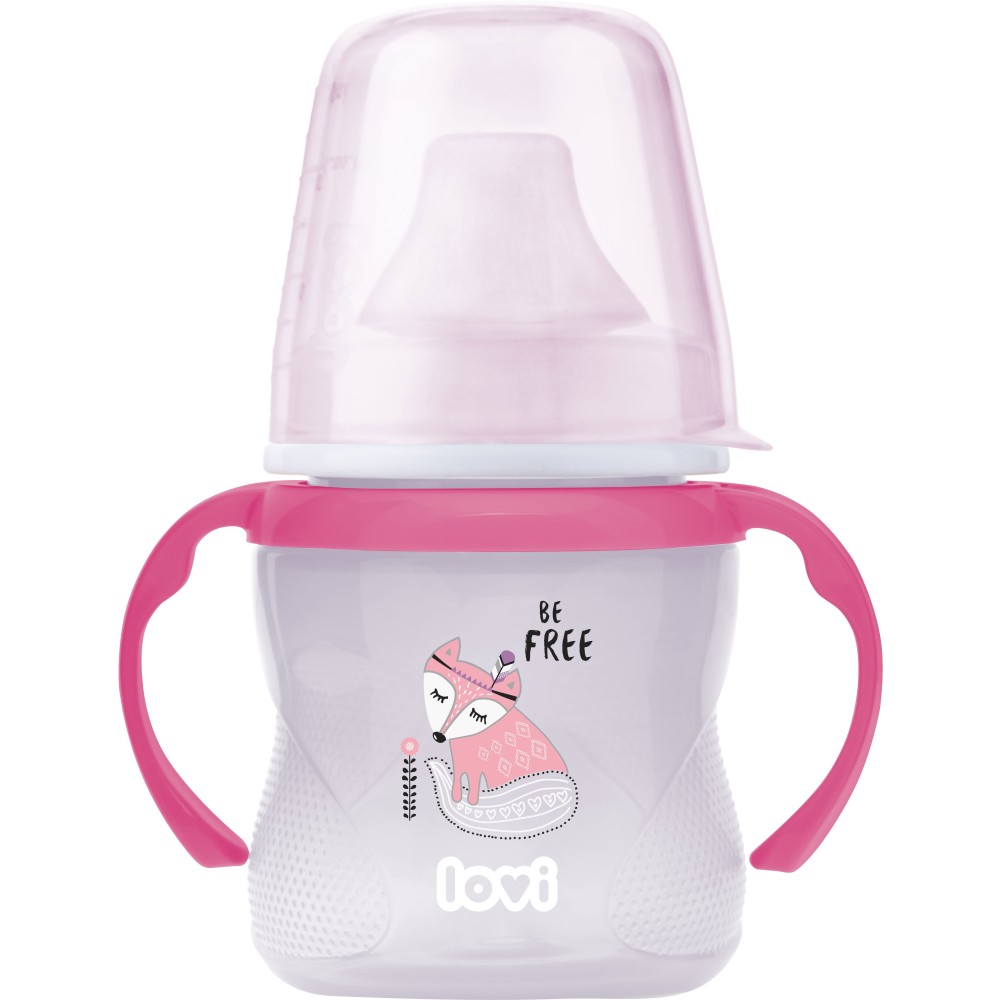 Кружка непроливайка с мягкой насадкой Lovi Indian Summer Girl 150 мл. (35/322)