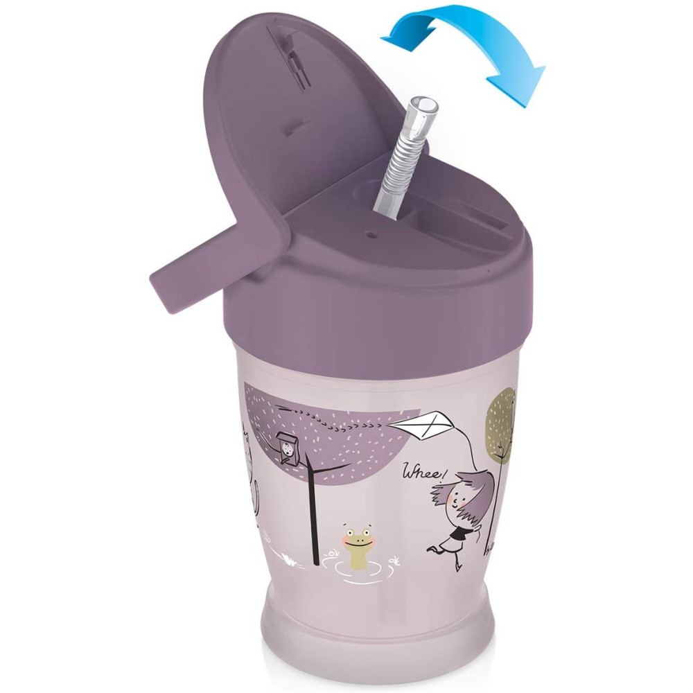 Чашка непроливайка Lovi Junior Lovely girl (35/354 girl)