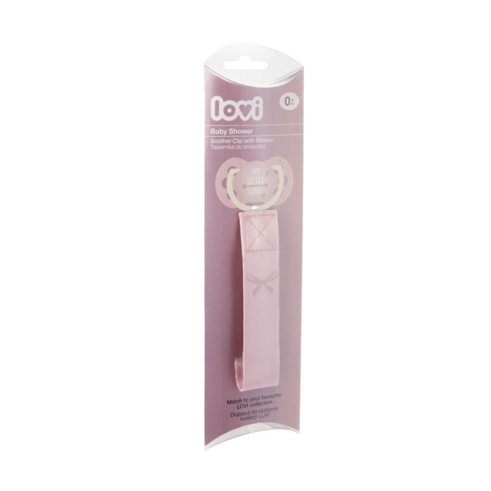 Цепочка для пустышки Lovi Baby Shower girl (51/020girl) Цепочка для пустышки Lovi Baby Shower girl (51/020girl)
