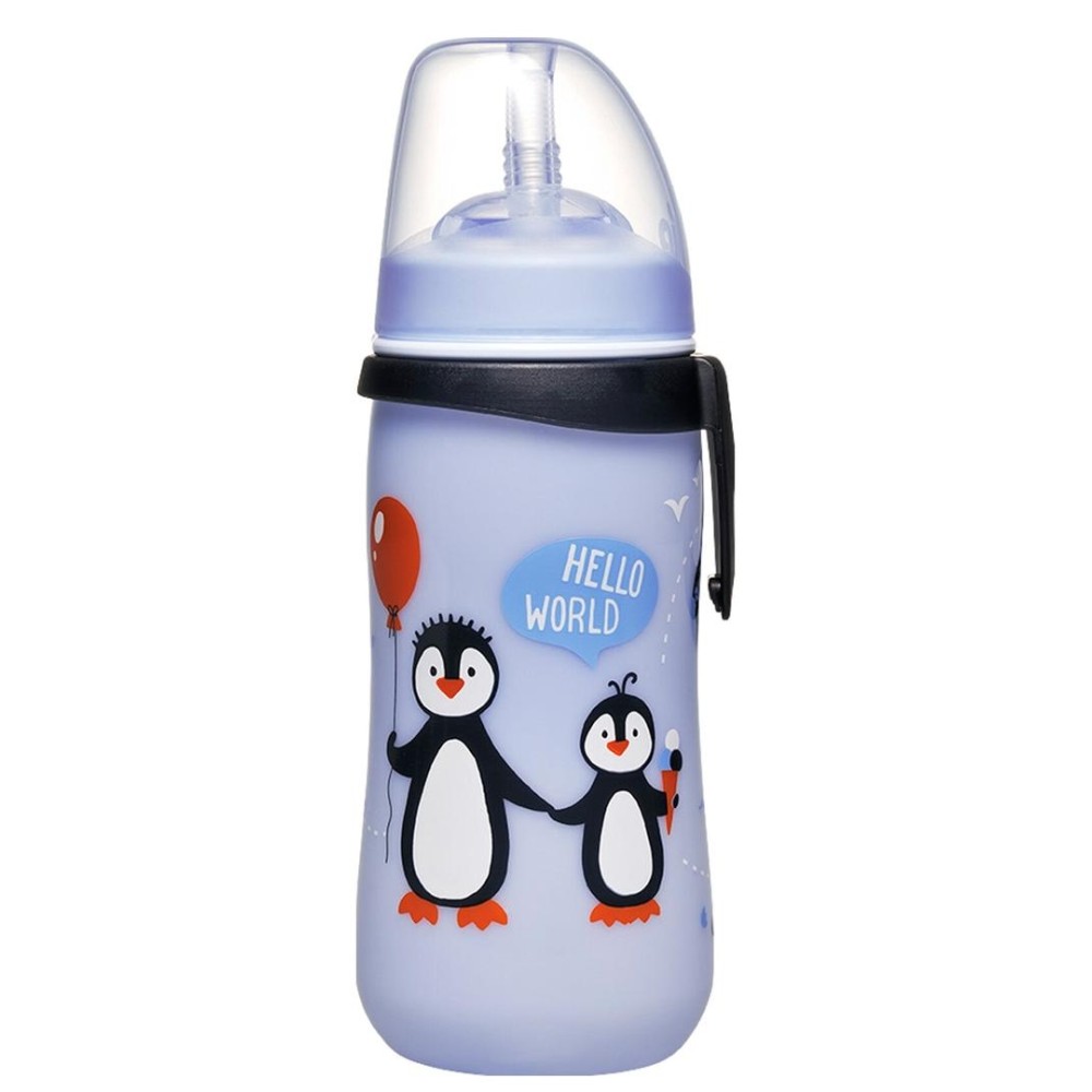Поильник непроливайка Nip Пингвинчик 330 мл (35067)