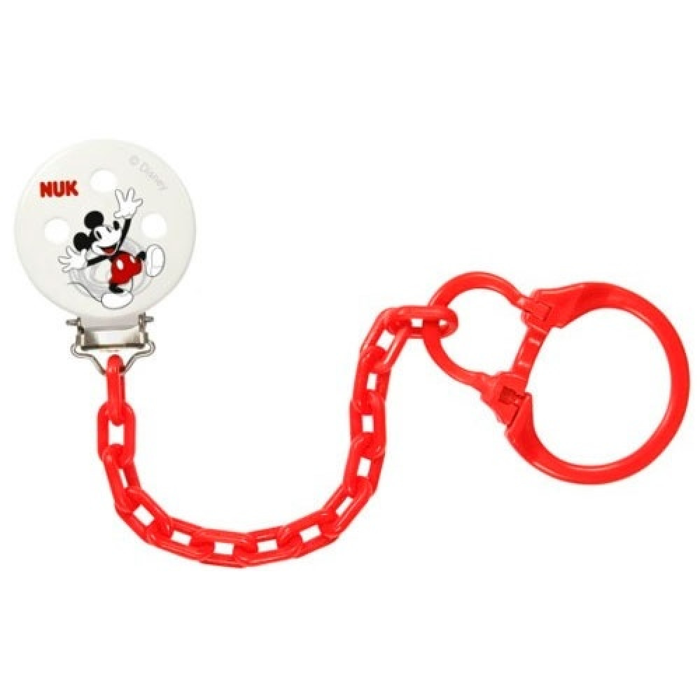 Кліпса для пустушки Nuk Disney Mickey (10256312) Кліпса для пустушки Nuk Disney Mickey (10256312)