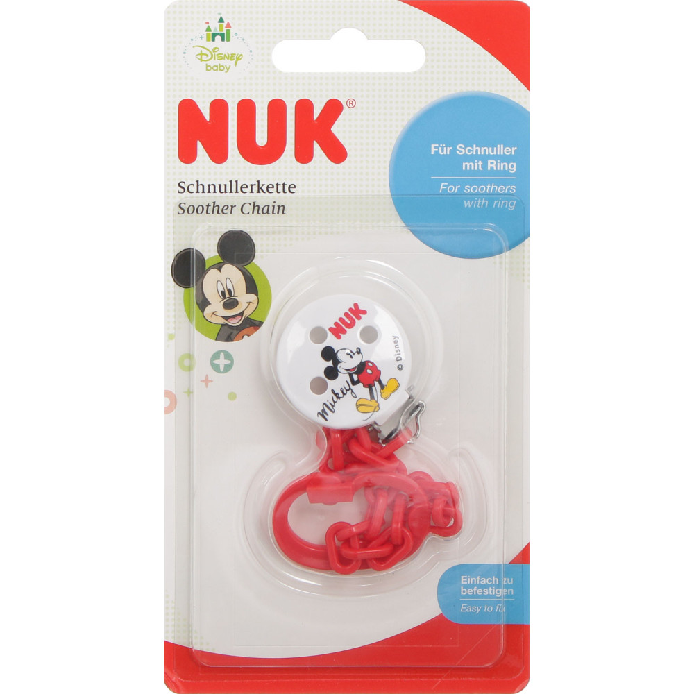 Кліпса для пустушки Nuk Disney Mickey (10256312)