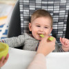 Набір силіконових ложок Olababy для годування та навчання 2 шт (30300)
