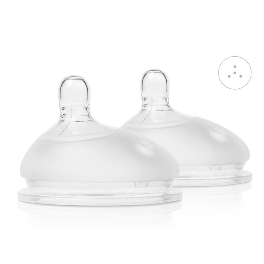 Сменная насадка на бутылочку Olababy GentleBottle 3-6 мес., 2 шт (82002)