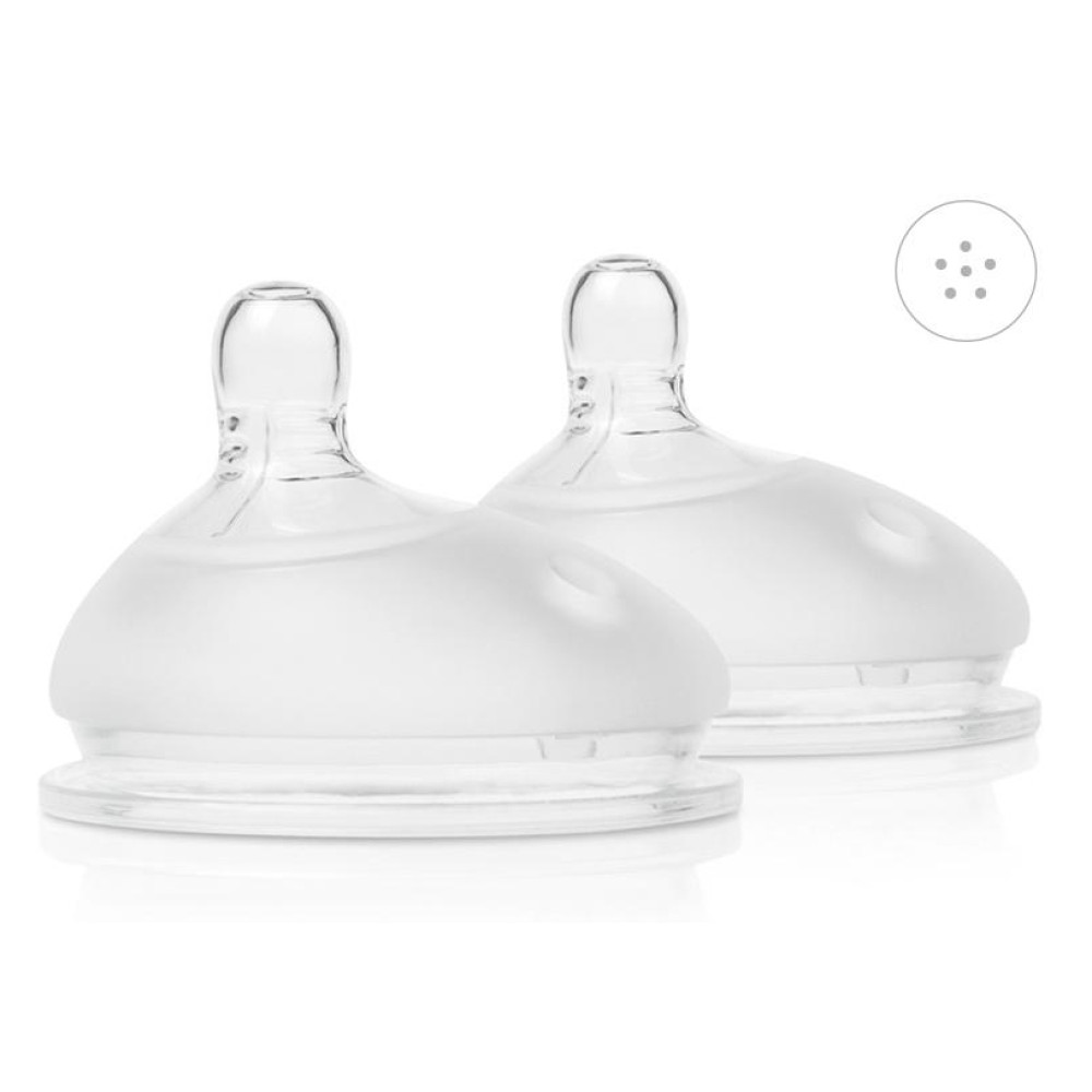 Сменная насадка на бутылочку Olababy GentleBottle 6 мес., 2 шт (82003)