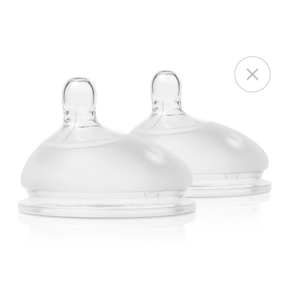 Сменная насадка Olababy GentleBottle Х-отверстие для густых жидкостей, 2 шт (82004)