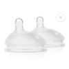 Сменная насадка Olababy GentleBottle Х-отверстие для густых жидкостей, 2 шт (82004)