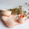 Набор посуды с глубокой тарелкой Баловень Soft Pink