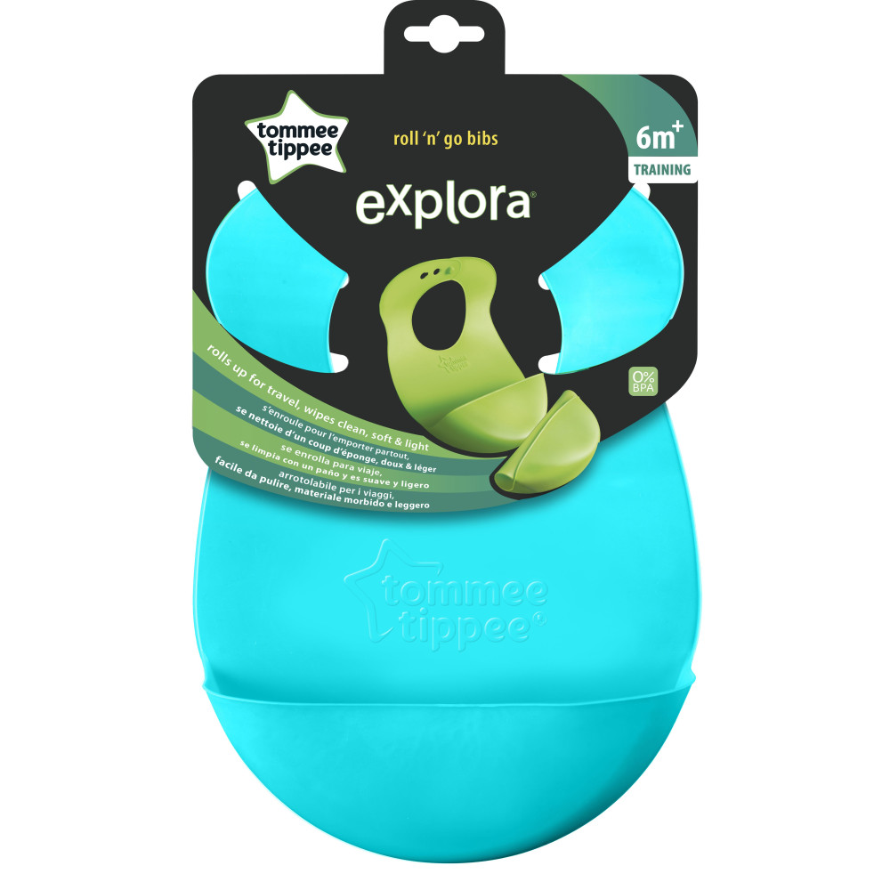Нагрудник детский Tommee Tippee Roll N Go Нагрудник детский Tommee Tippee Roll N Go