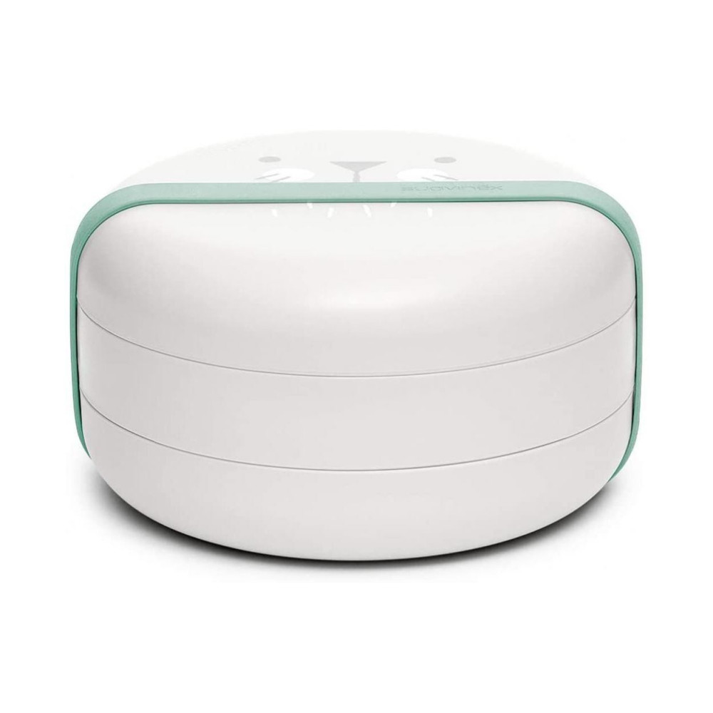 Набір комбінованих тарілочок Suavinex Hygge Затишні історії, бірюзовий (306751)