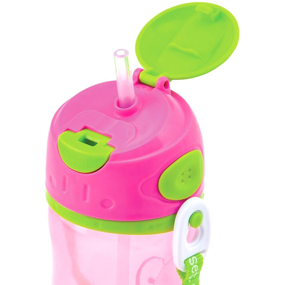 Бутылочка непроливайка Trunki Розовая (Транки 0295-GB01)