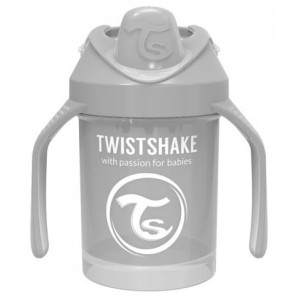 Чашка-непроливайка Twistshake Мини 230 мл Серая (78272)