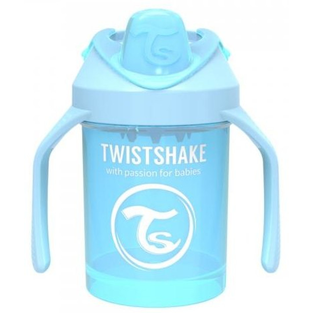 Чашка-непроливайка Twistshake Міні 230 мл Світло-блакитна (78268)