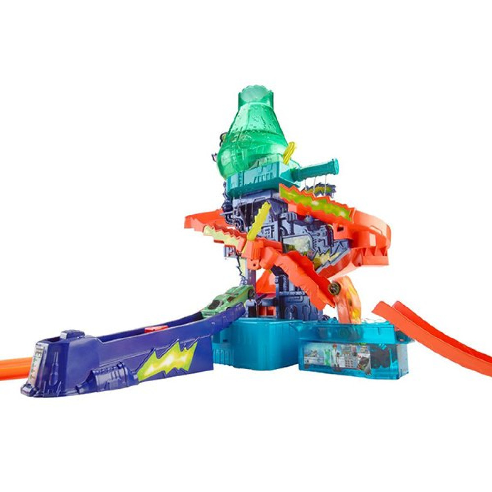 Трек Hot Wheels HW City (Научная лаборатория Хот Вилс Смени цвет CCP76)