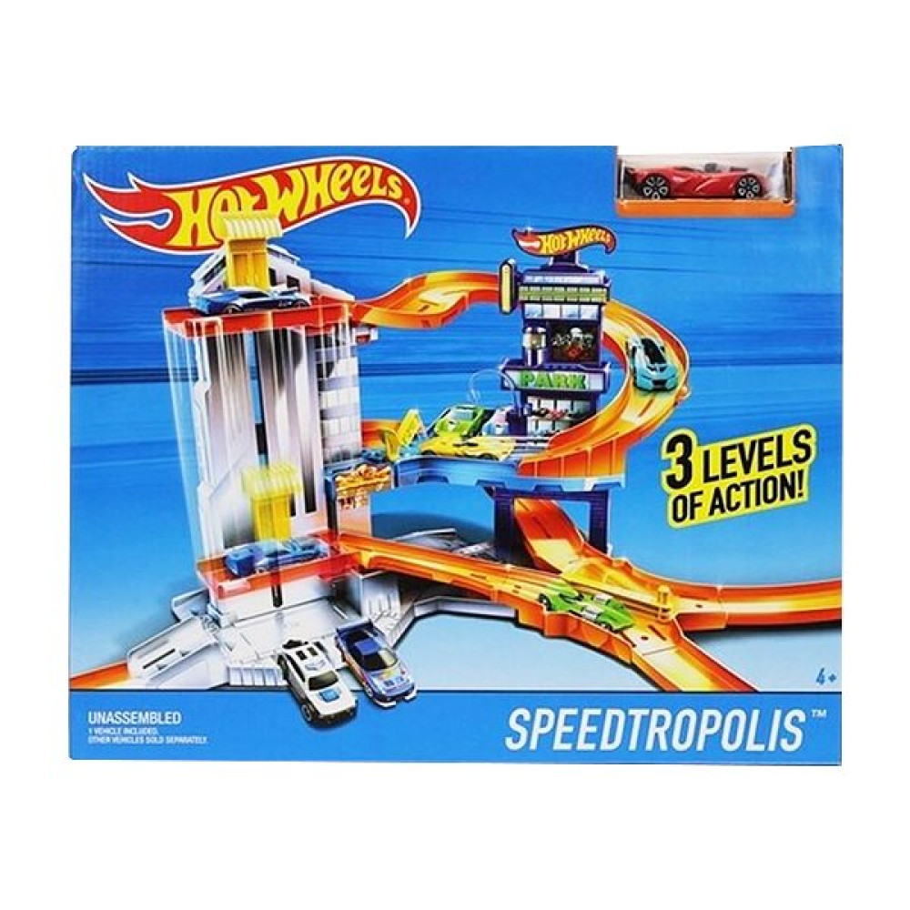 Трек Hot Wheels Speedtropolis CDL36 (Хот Вилс Большой город)