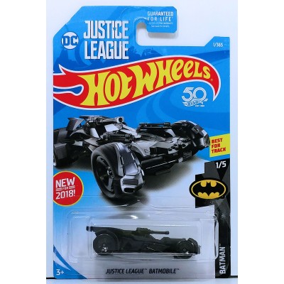 Базовая машинка Hot Wheels Justice League Batmobile FJV39 (Хот Вилс 5785)