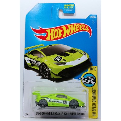 Базовая машинка Hot Wheels Lamborghini Huracan LP620-2 Super Trofeo DVB64 (Хот Вилс 5785)