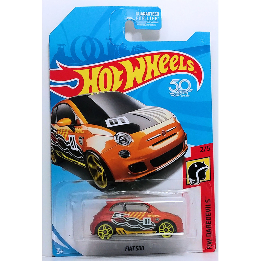 Базовая машинка Hot Wheels Fiat 500 FJX51 (Хот Вилс 5785)