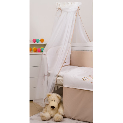 Балдахин Twins Dolce Loving Bear бело-бежевый (7847)