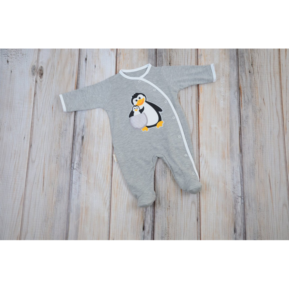Чоловічок MagBaby Пінгвіни, р. 68 (3-6 міс.)