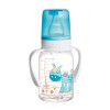 Пляшка із ручкою Кольорова ферма BPA Free 120 мл (Canpol babies 11/823)