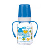 Пляшка із ручкою Кольорова ферма BPA Free 120 мл (Canpol babies 11/823)