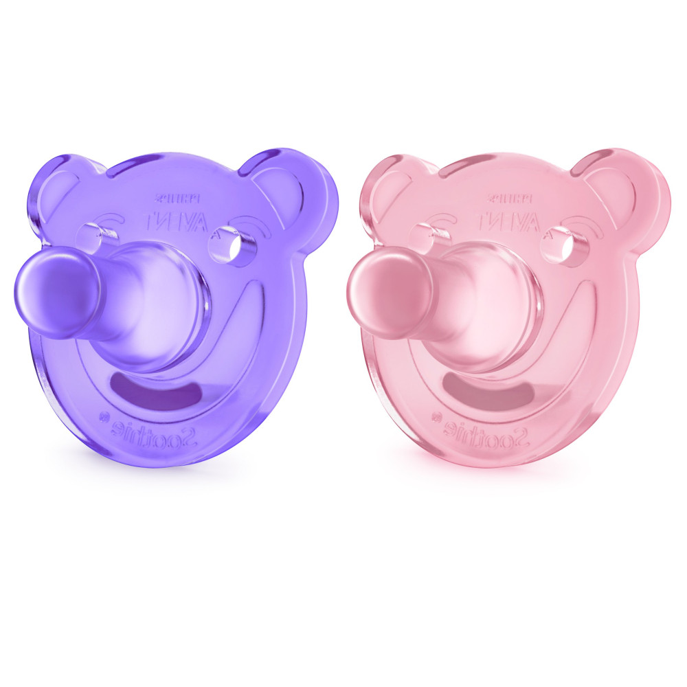Пустышка Philips Avent Super Soothie для девочек, 1 шт (SCF194/05)