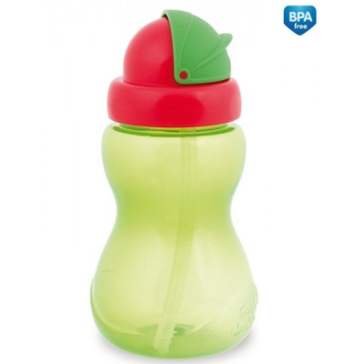 Поїльник спортивний з трубочкою Canpol babies 270 мл (56/109 green)