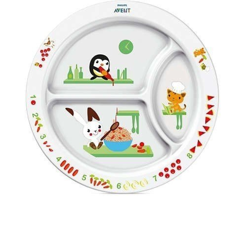 Дитяча порційна тарілка Philips Avent (SCF702/00)
