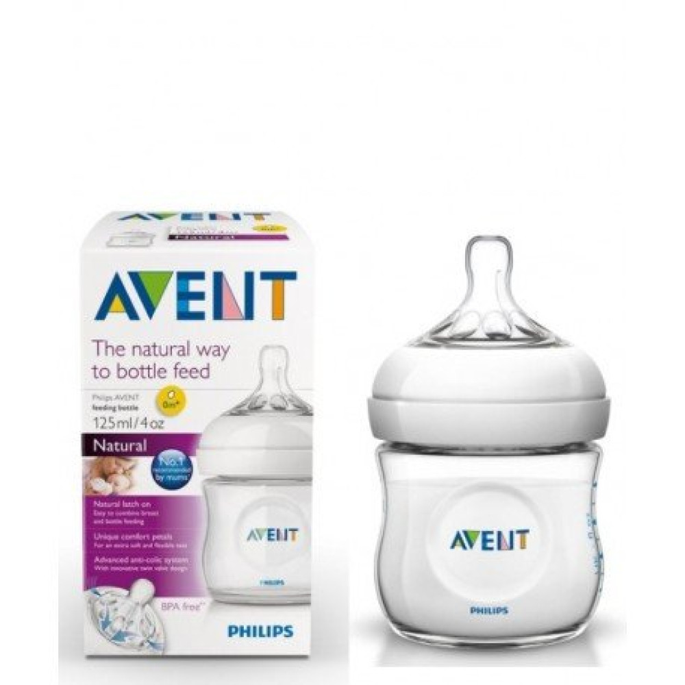 Бутылочка для кормления Philips Avent Natural 125 мл (SCF690/17)