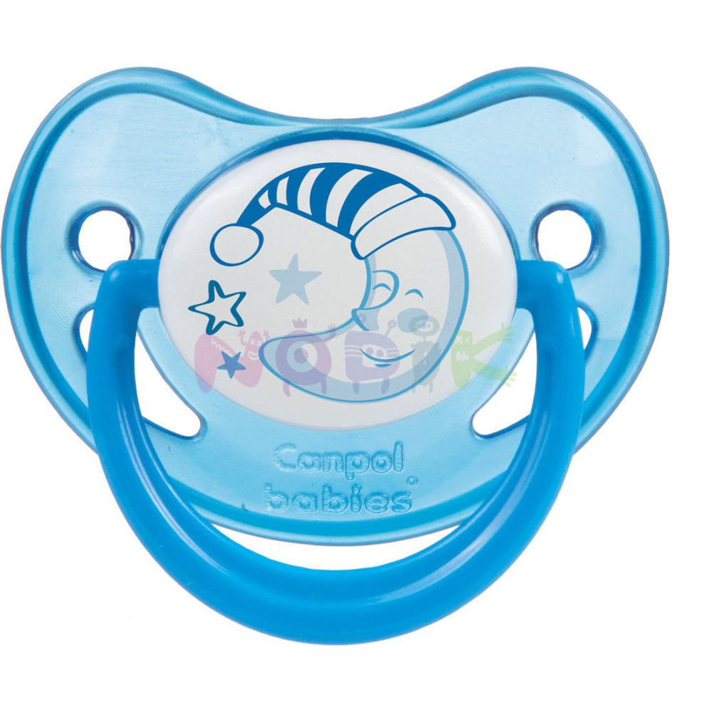 Пустышка силиконовая анатомическая Canpol babies Night dreams (22/500)