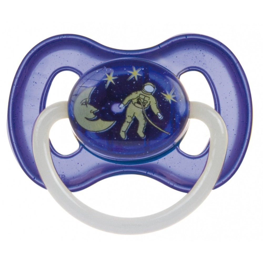 Пустушка латексна кругла Canpol babies 6-18 місяців (23/222 blue)