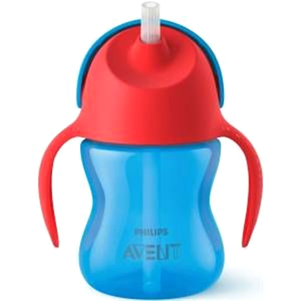 Поїльник Philips Avent з трубочкою 200 мл Синій (SCF796/01)