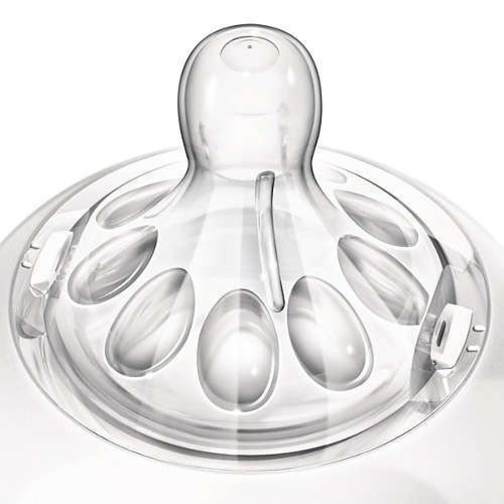 Соска силіконова Philips Avent Natural, 2 шт (SCF655/27)