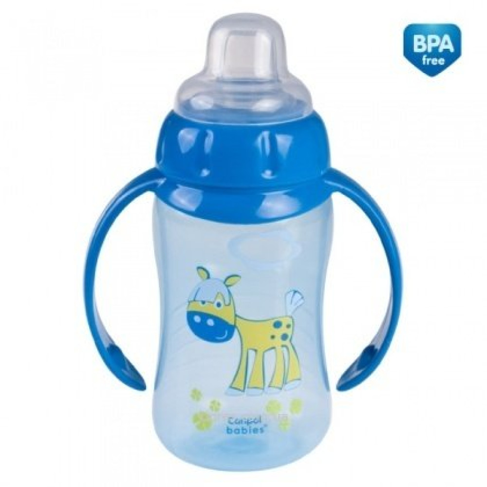Кружка тренировочная Canpol babies с мягким носиком и ручками ( 56/512)