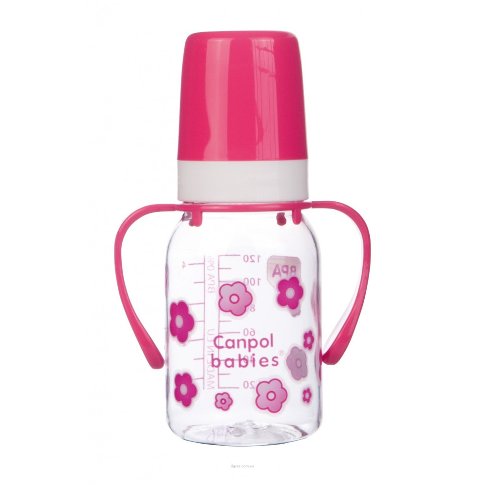 Бутылка с ручкой BPA Free 120 мл (Canpol babies 11/821)