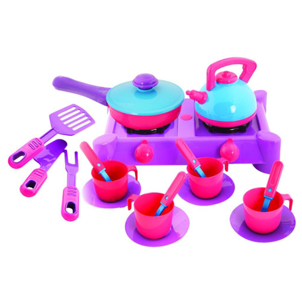 Плита с посудой Киндервей (04-413)