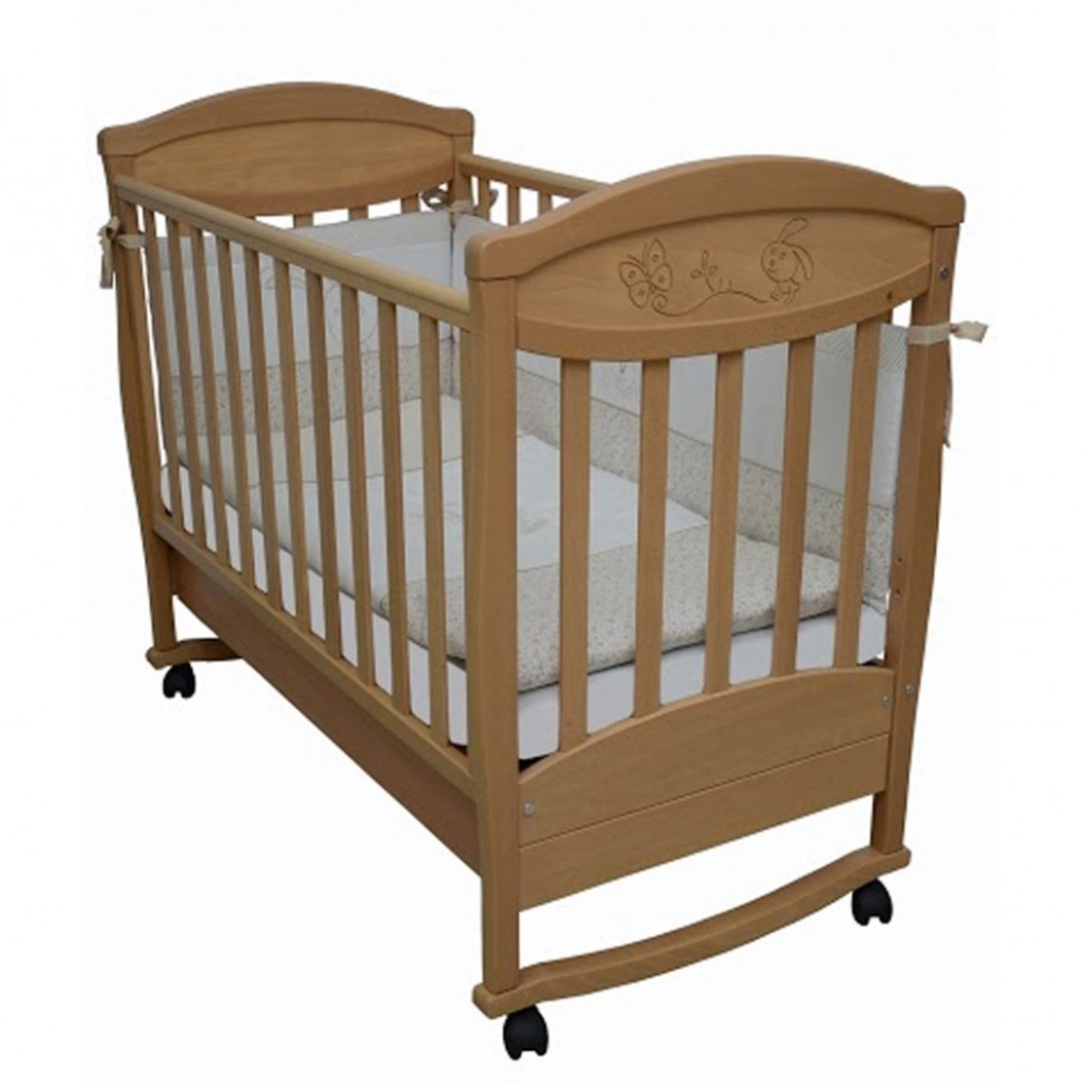 Veres Sonya LD4 | Верес Соня ЛД4 - кроватка • Walnut | Ореховый