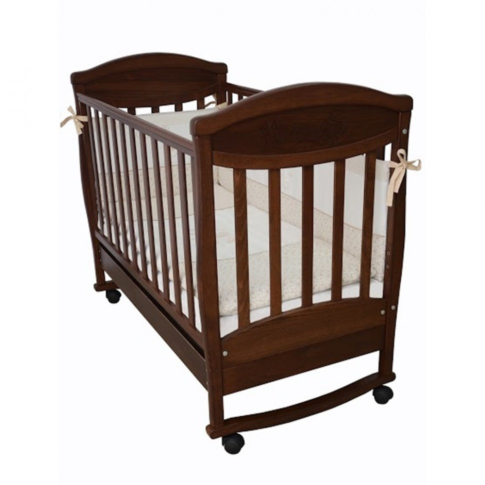 Veres Sonya LD4 | Верес Соня ЛД4 - кроватка • Walnut | Ореховый