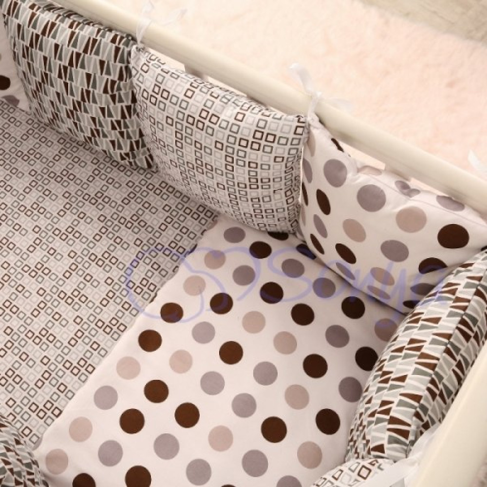 Постільний комплект Маленька Соня Baby Design Геометрія 7 предметів
