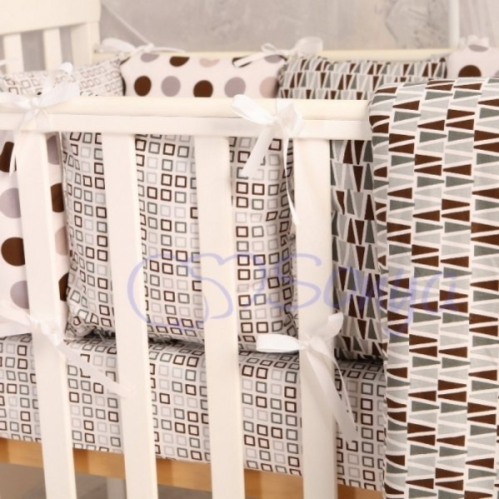 Постільний комплект Маленька Соня Baby Design Геометрія 7 предметів