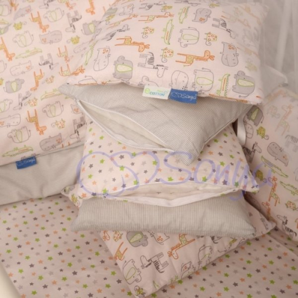 Постільний комплект Маленька Соня Baby Design Зоо 7 предметів