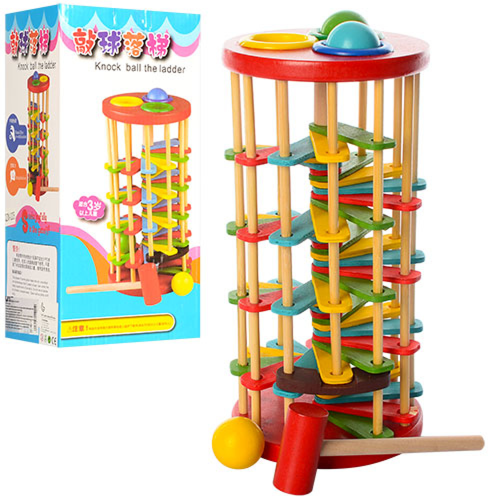 Деревянная игрушка Cтучалка (QZM-0205)