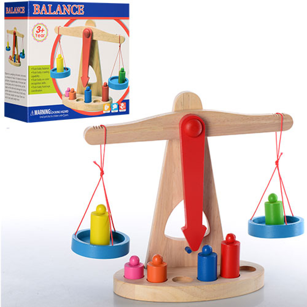 Деревянная игрушка Весы (MD 0920)