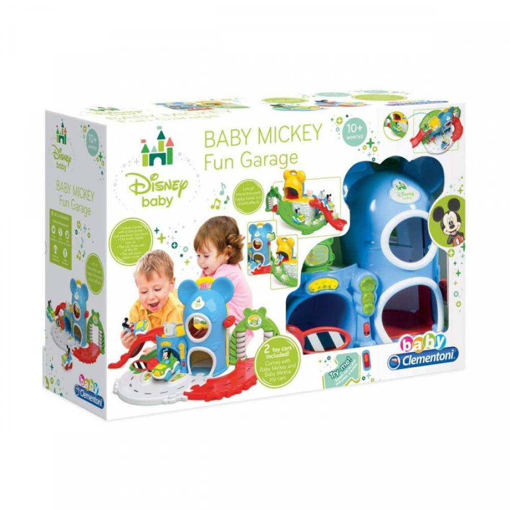 Игровой набор Сlementoni Гараж Микки Мауса (Клементони 17058)