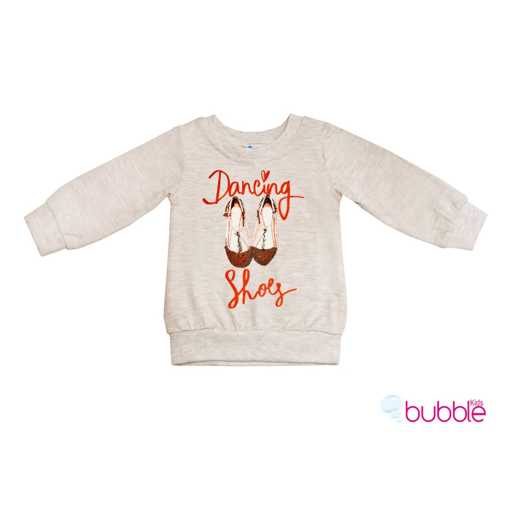 Толстовка з довгим рукавом Bubble kids 98 крем (152-051)