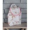 Рюкзак + панама MagBaby Цветы, р. 46-50