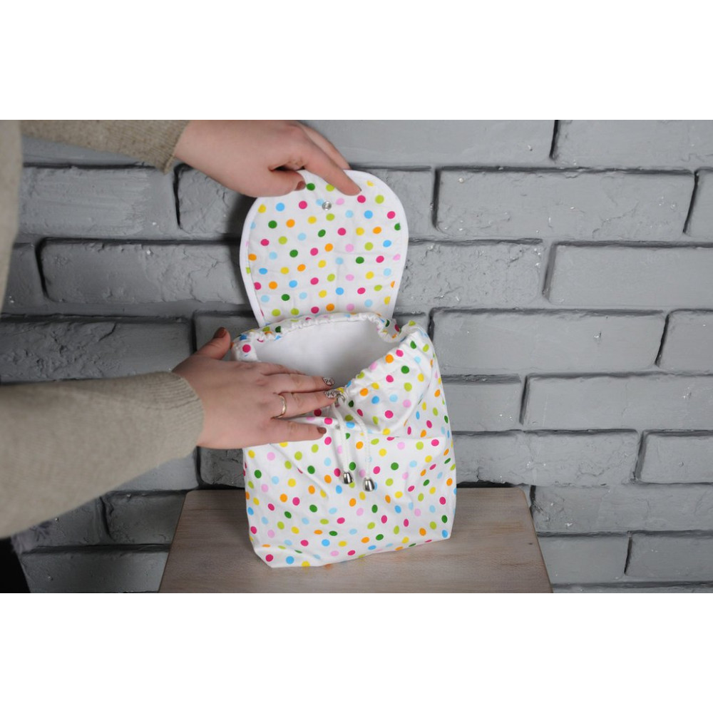 Рюкзак + панама MagBaby Горошек, р. 46-50 Рюкзак + панама MagBaby Горошек, р. 46-50
