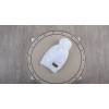 В'язана шапочка з помпоном MagBaby біла 50-54