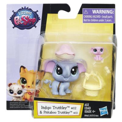 Зверюшка и ее малыш Indigo Trunkley & Pinkaboo Trunkley (Hasbro B9667) Зверюшка и ее малыш Indigo Trunkley & Pinkaboo Trunkley (Hasbro B9667)